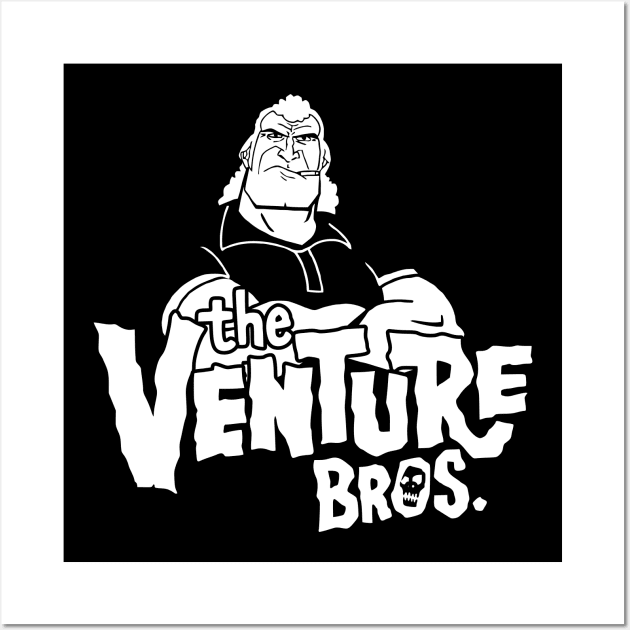 The Venture Bros Brock Samson Wall Art by Vault Emporium